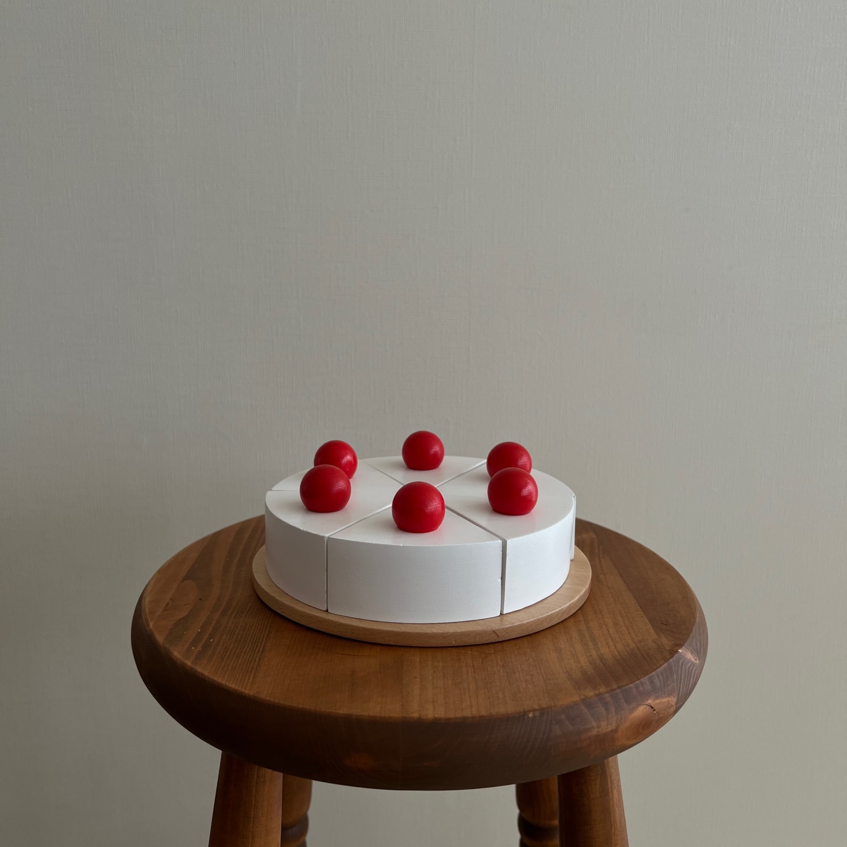 kokoni】木製おもちゃ ケーキ ケーキセット ホールケーキ ショート