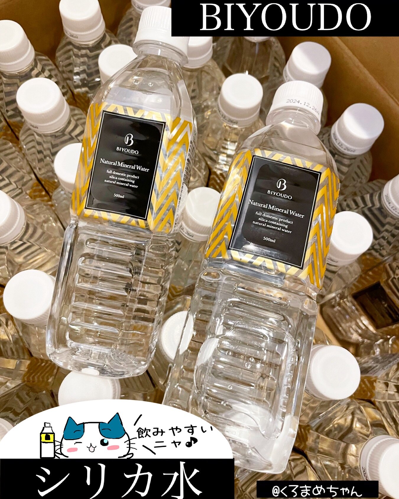 365日出荷】美陽堂 BIYOUDO ミネラルウォーター 水 500ml×42本 九州