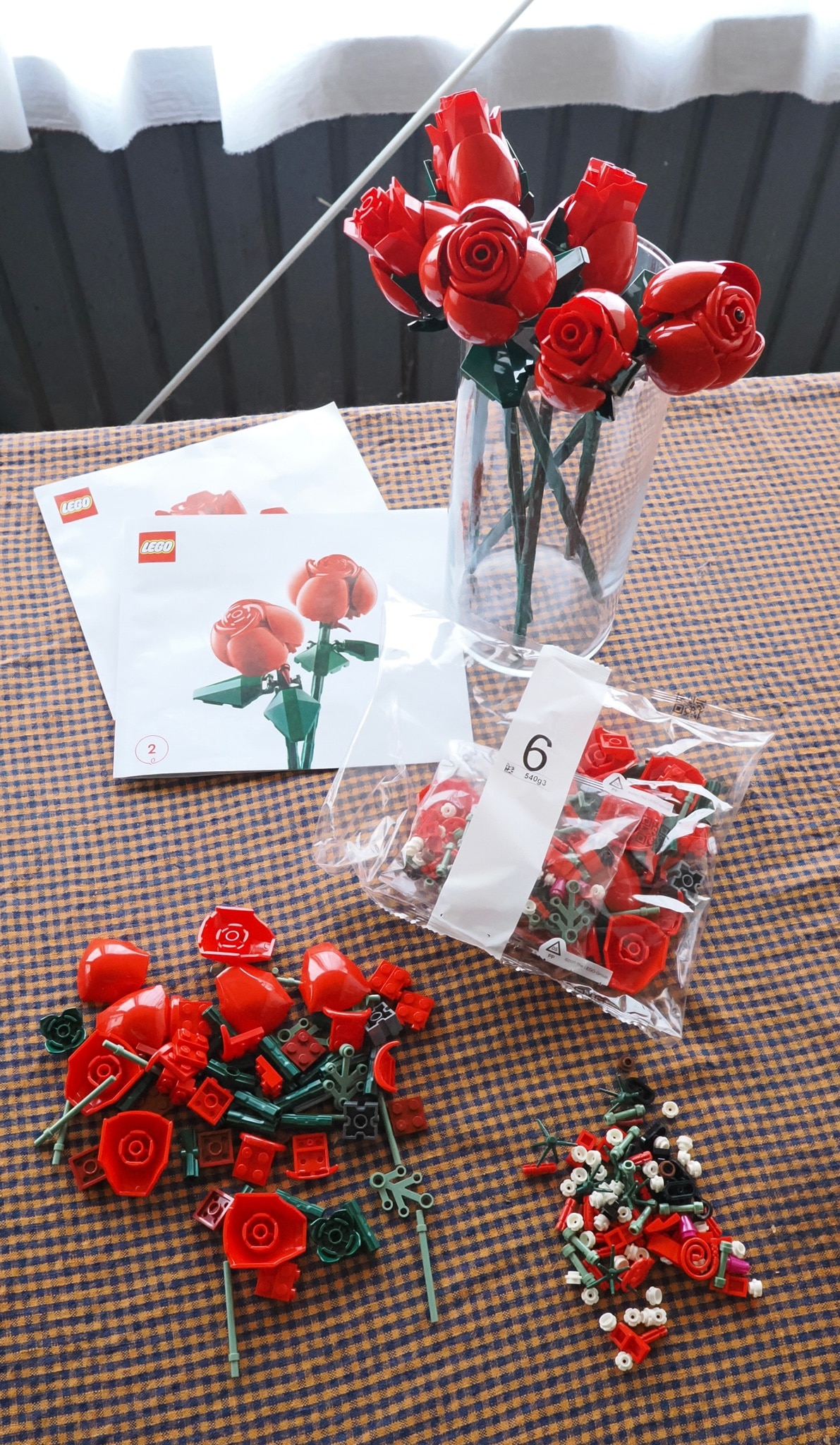 レゴ 認定販売店】 レゴ ボタニカル バラのブーケ 赤い花 造花