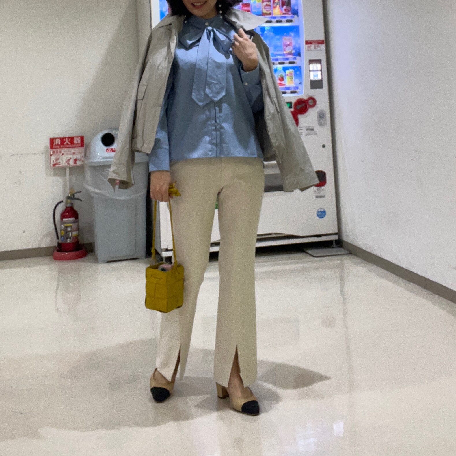 SALE／20%OFF】Whim Gazette フロントスリットパンツ ウィム ガゼット