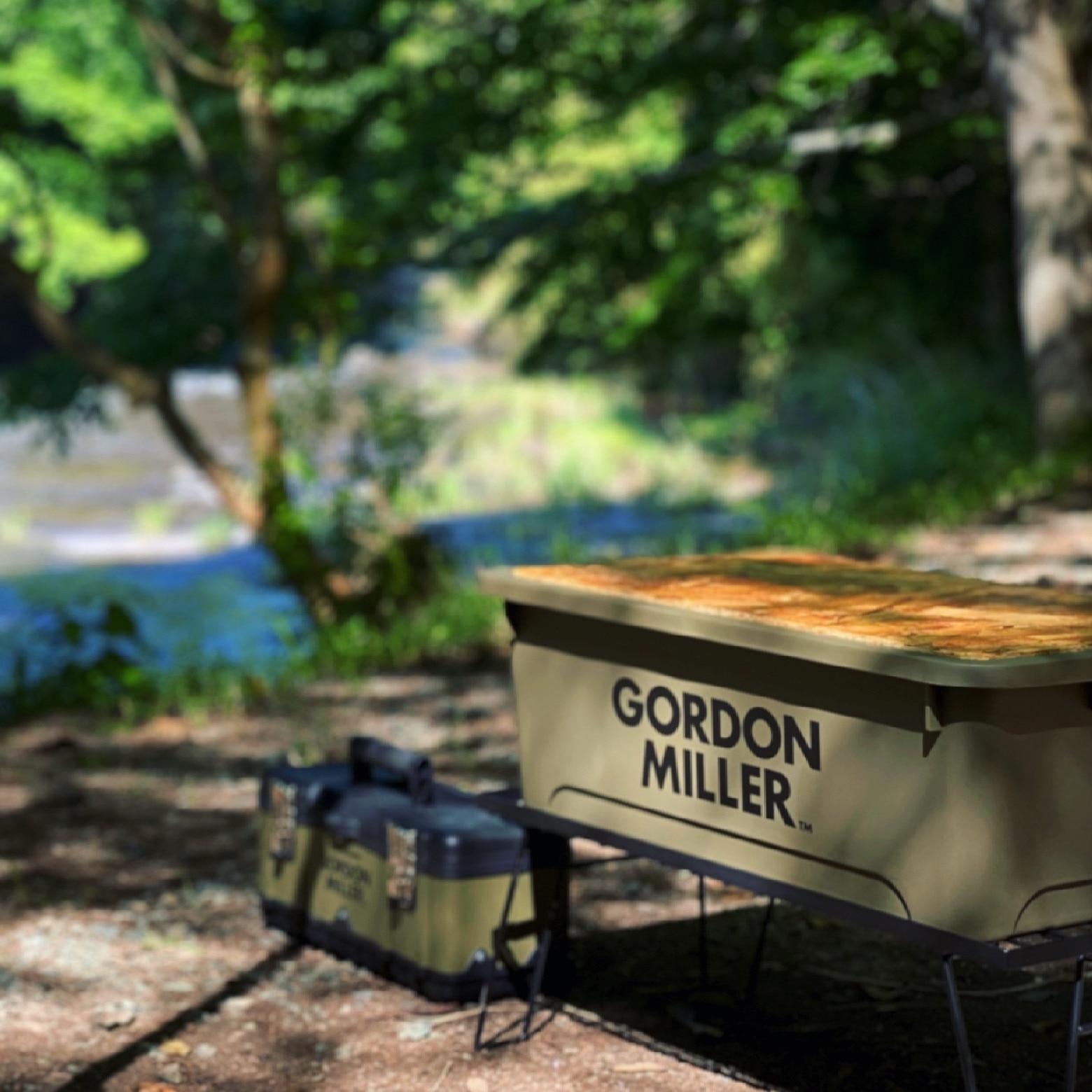 ゴードンミラー スタッキングストレージボックスL GORDON MILLER ボックス BOX 衣装ケース ギアボックス 収納 ガレージ コンテナ  蓋つき キャンプ アウトドアリビング 【正規品】