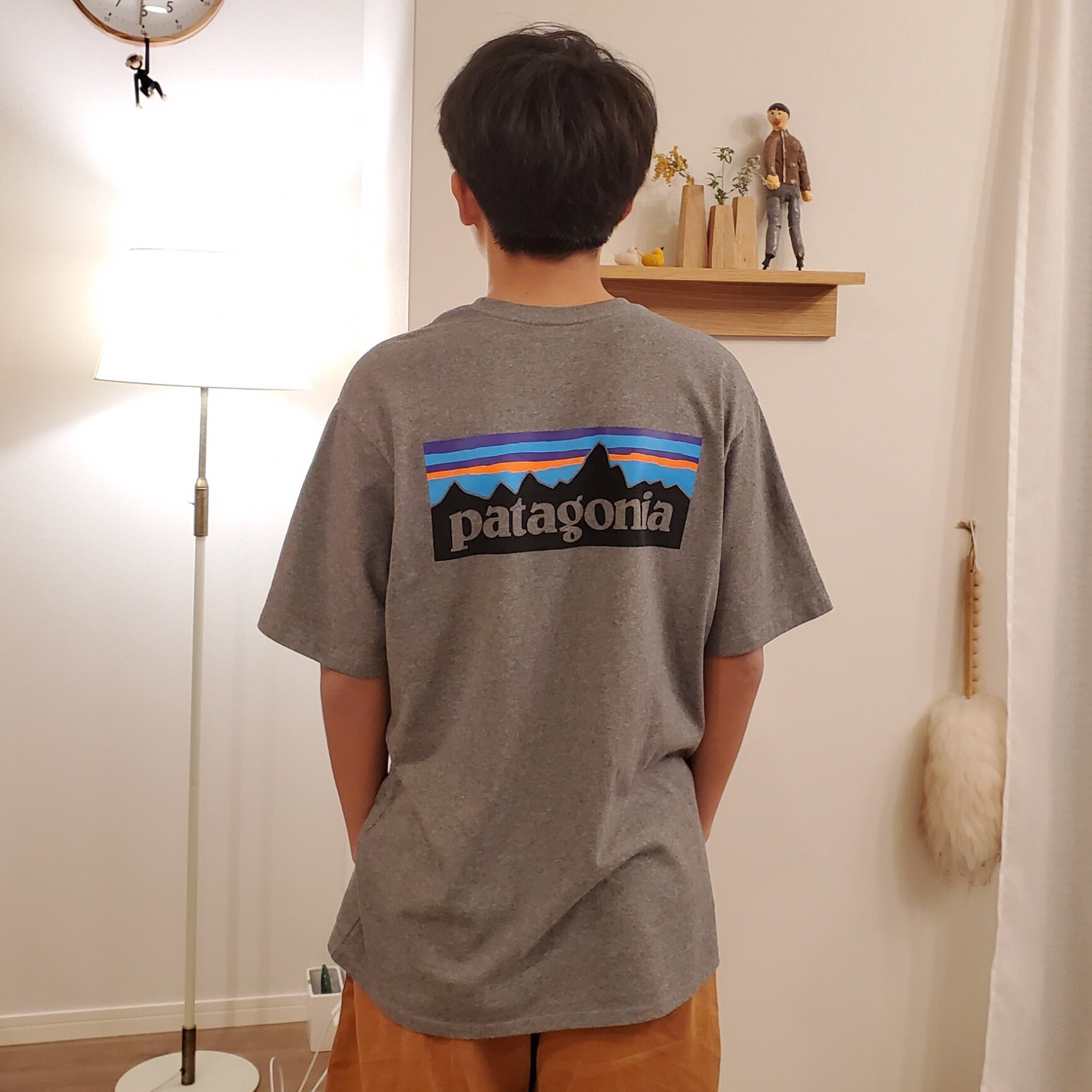 パタゴニア PATAGONIA Tシャツ P-6 LOGO RESPONSIBILI-TEE WHI WHITE BLk Black 正規品