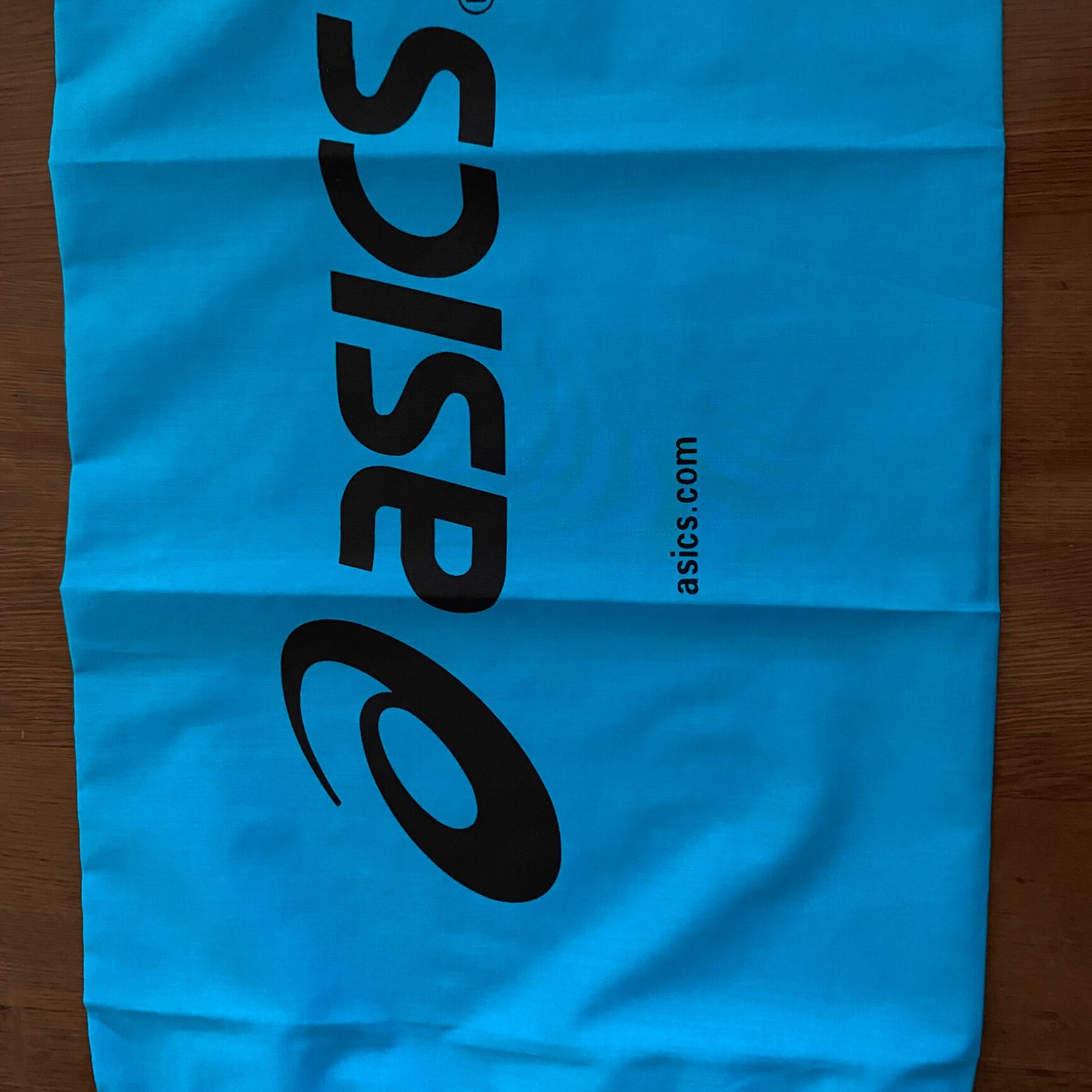 シューバッグ 巾着 シューズバッグ 大人 子供 シューズケース Asics