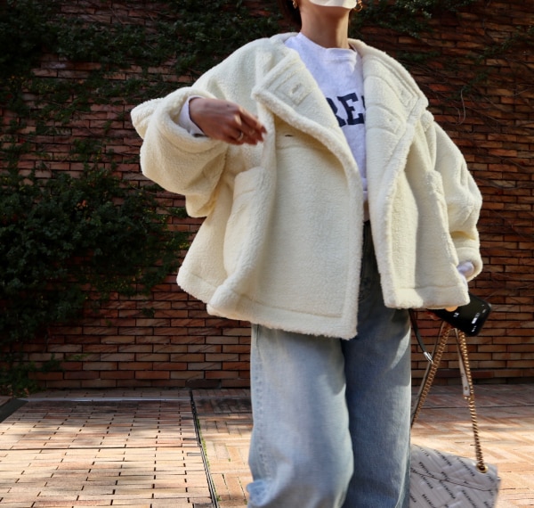 cen.made in Japan/ ボアコート 