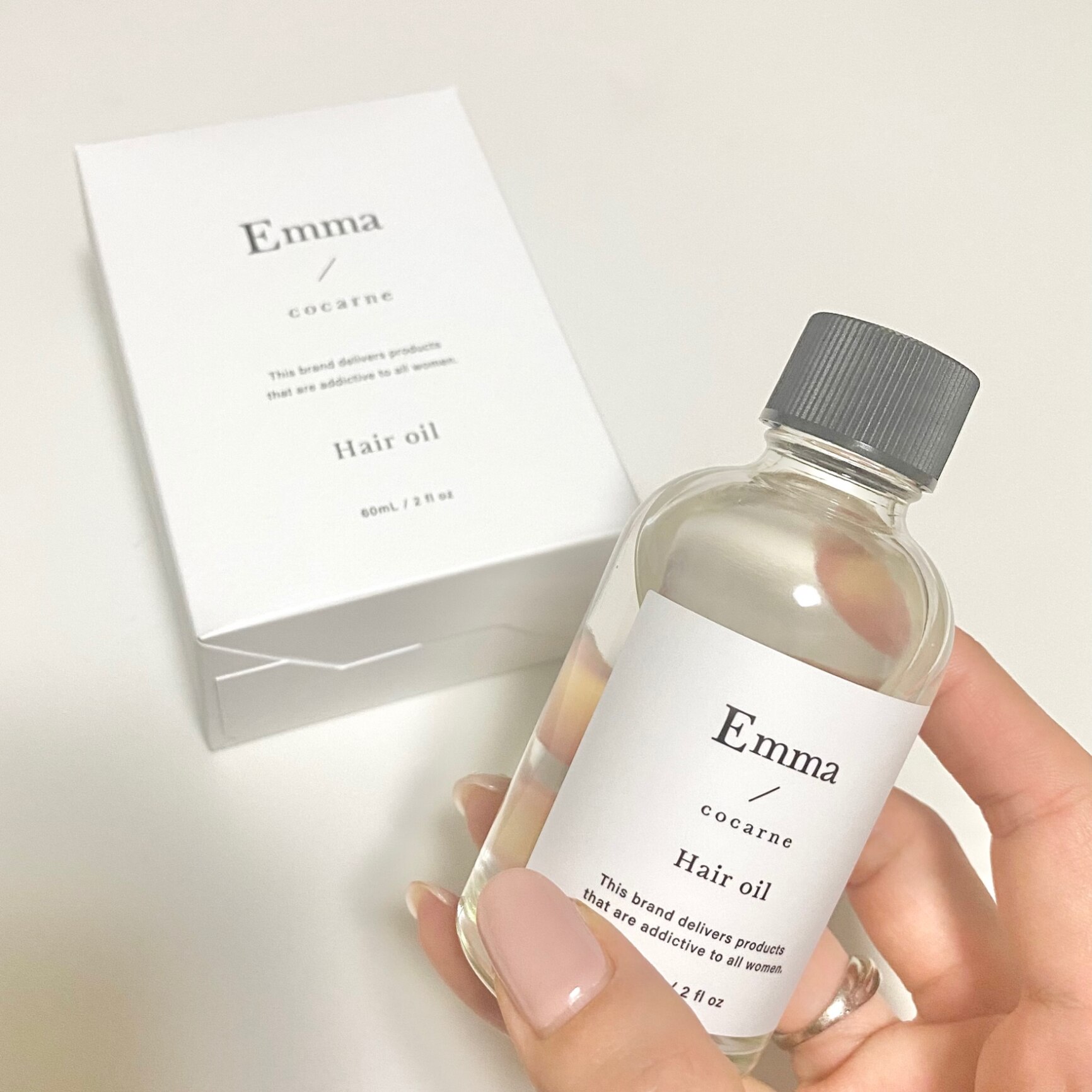 エマコッカーナ ヘアオイル 60mL Emma Cocarne 洗い流さない