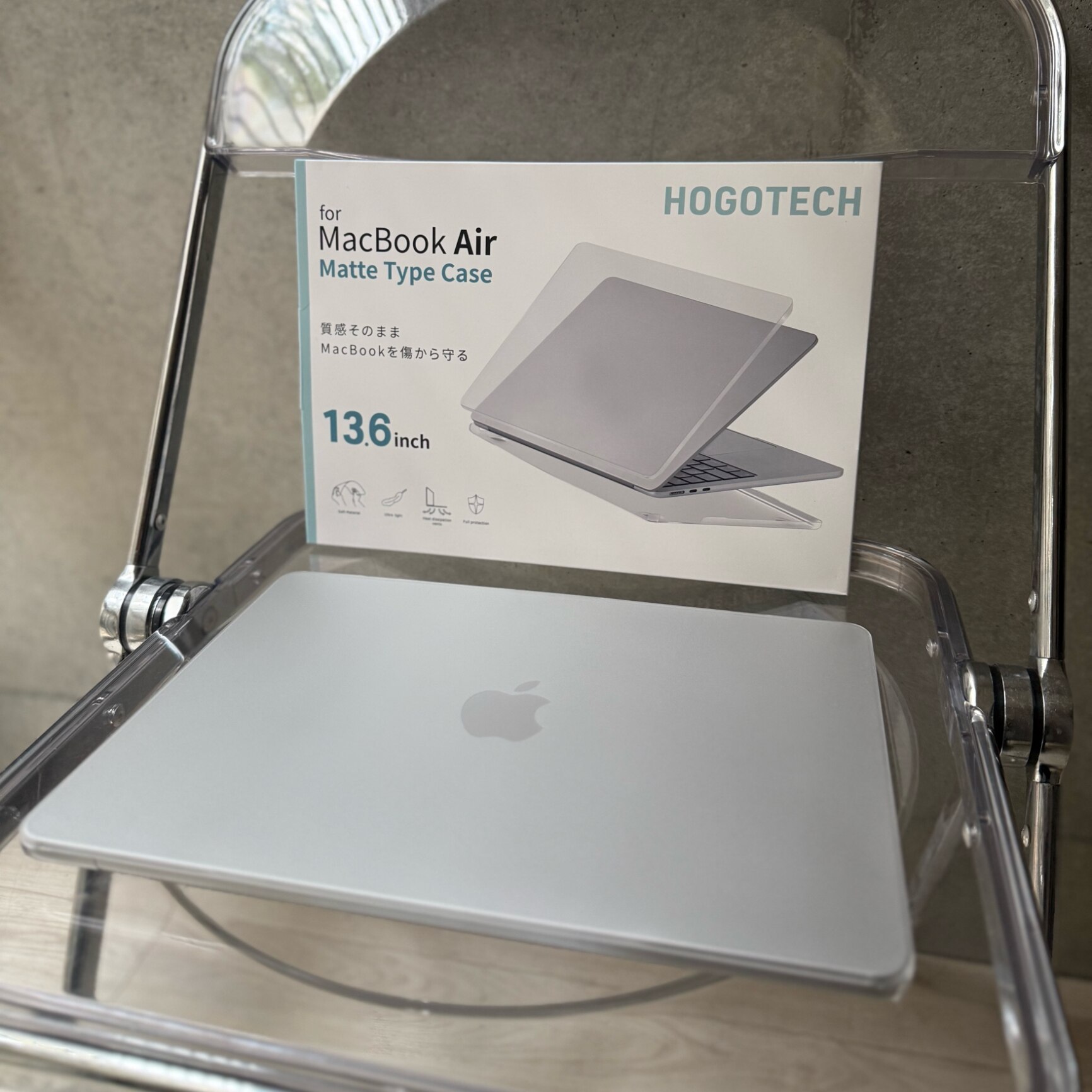 【最大50%OFF お買い物マラソン限定クーポン配布中！】2026 M5対応 楽天1位 MacBook用 ハードケース カバー マット クリア ミッドナイト ブラック スカイブルーAir13(M1/M2/M3/M4/M5)・Air15・Pro13/14/16対応 傷防止 軽量 薄型 一体感 充電可 滑りにくい 放熱設計HOGOTECH