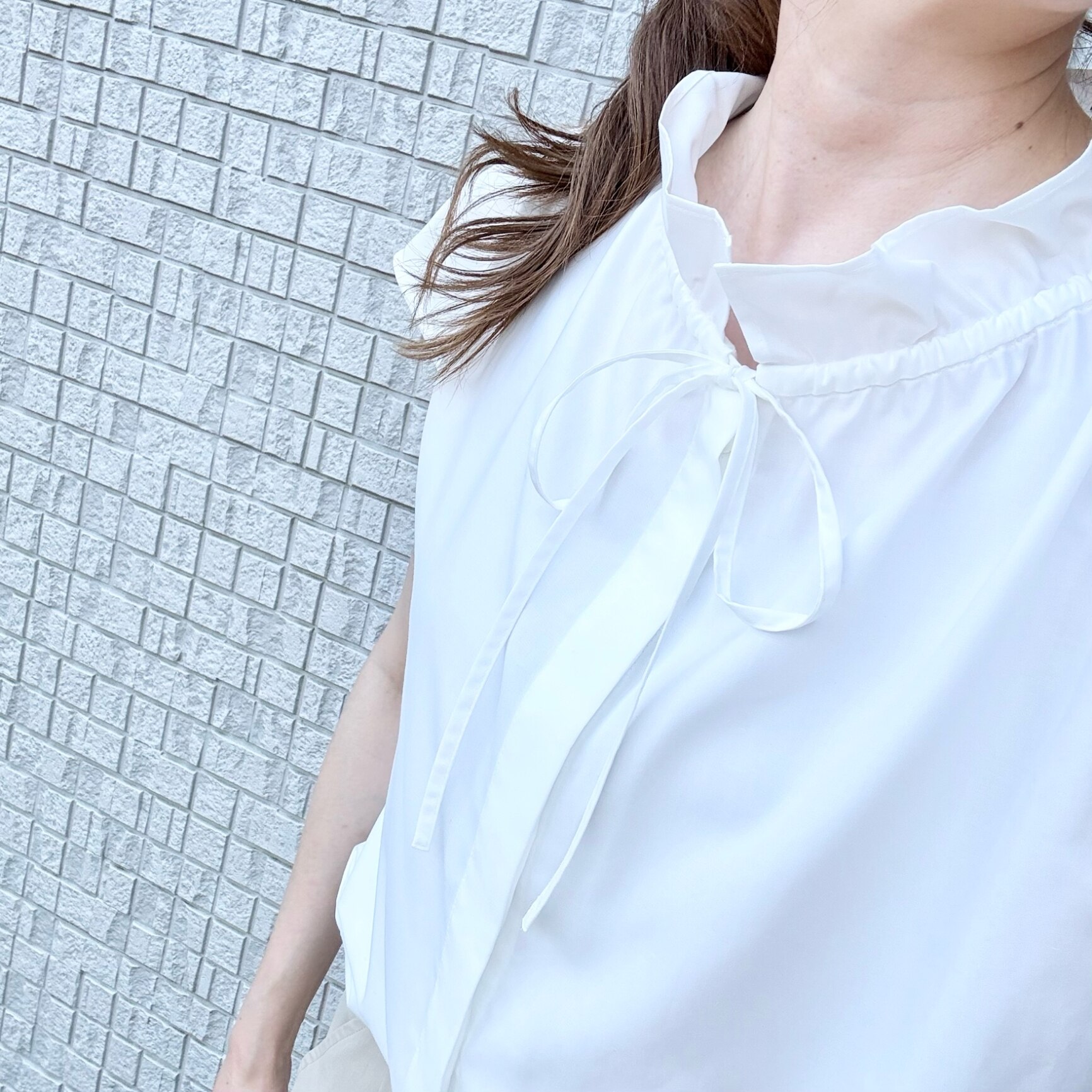 リネン100%✨ユナイテッドアローズ フレンチスリーブ ロングワンピース 