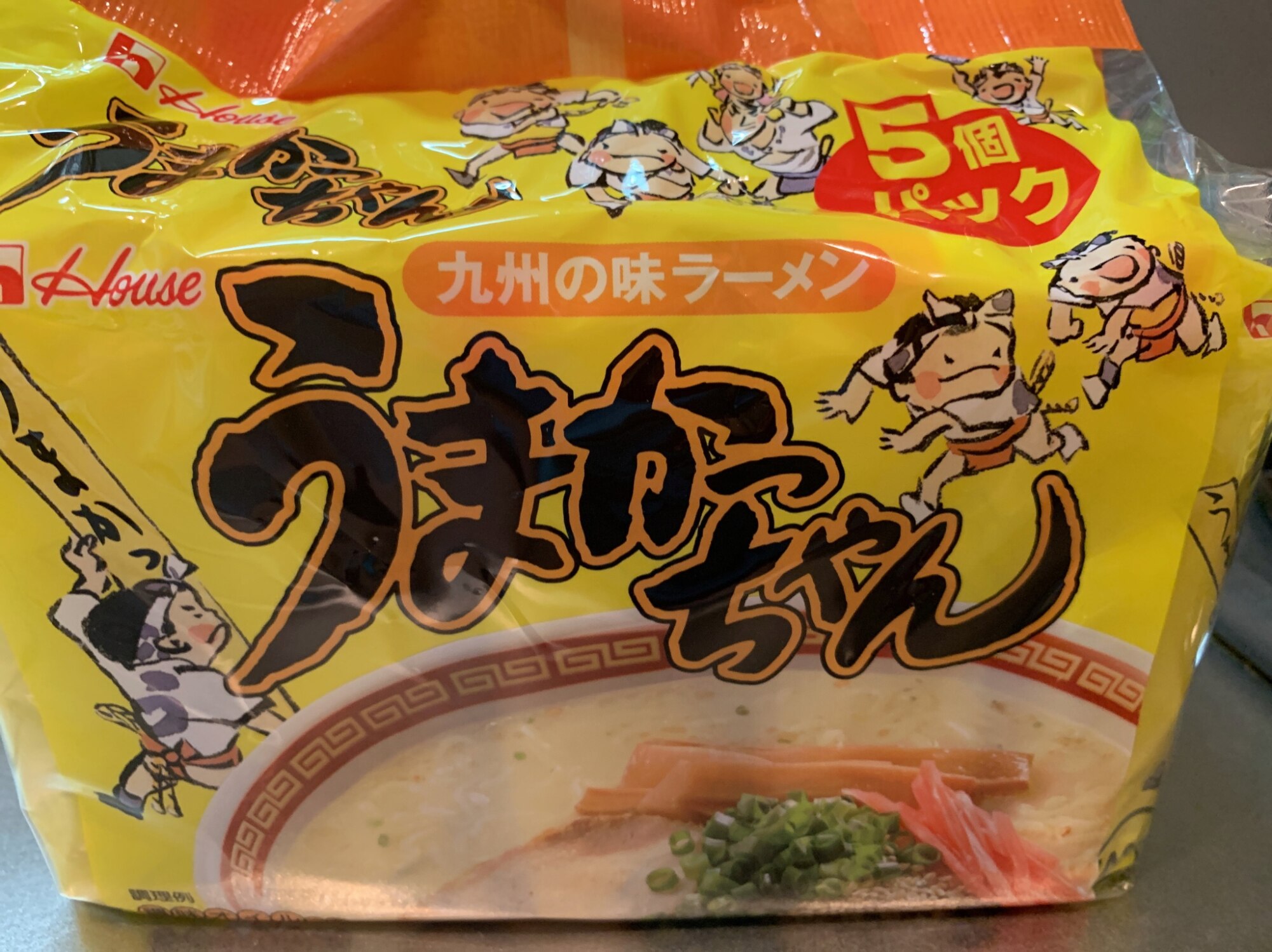 インスタント ハウス食品 九州の味ラーメン うまかっちゃん 5食パック