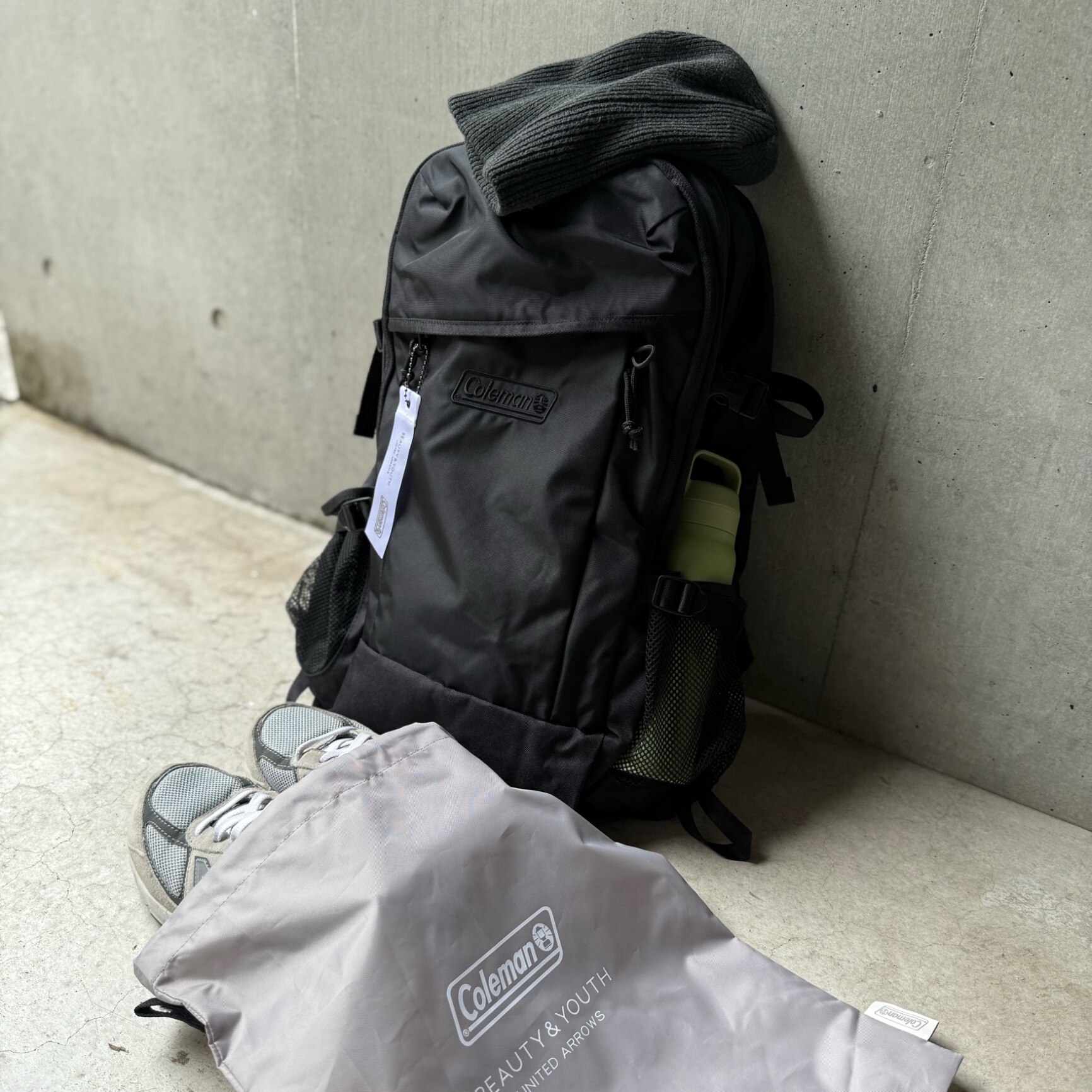 BEAUTY&YOUTH UNITED ARROWS 【別注】<COLEMAN>WALKER33 II ウォーカー33 バッグ ビューティー&ユース ユナイテッドアローズ バッグ リュック・バックパック ブラック【送料無料】 - メイン画像 3