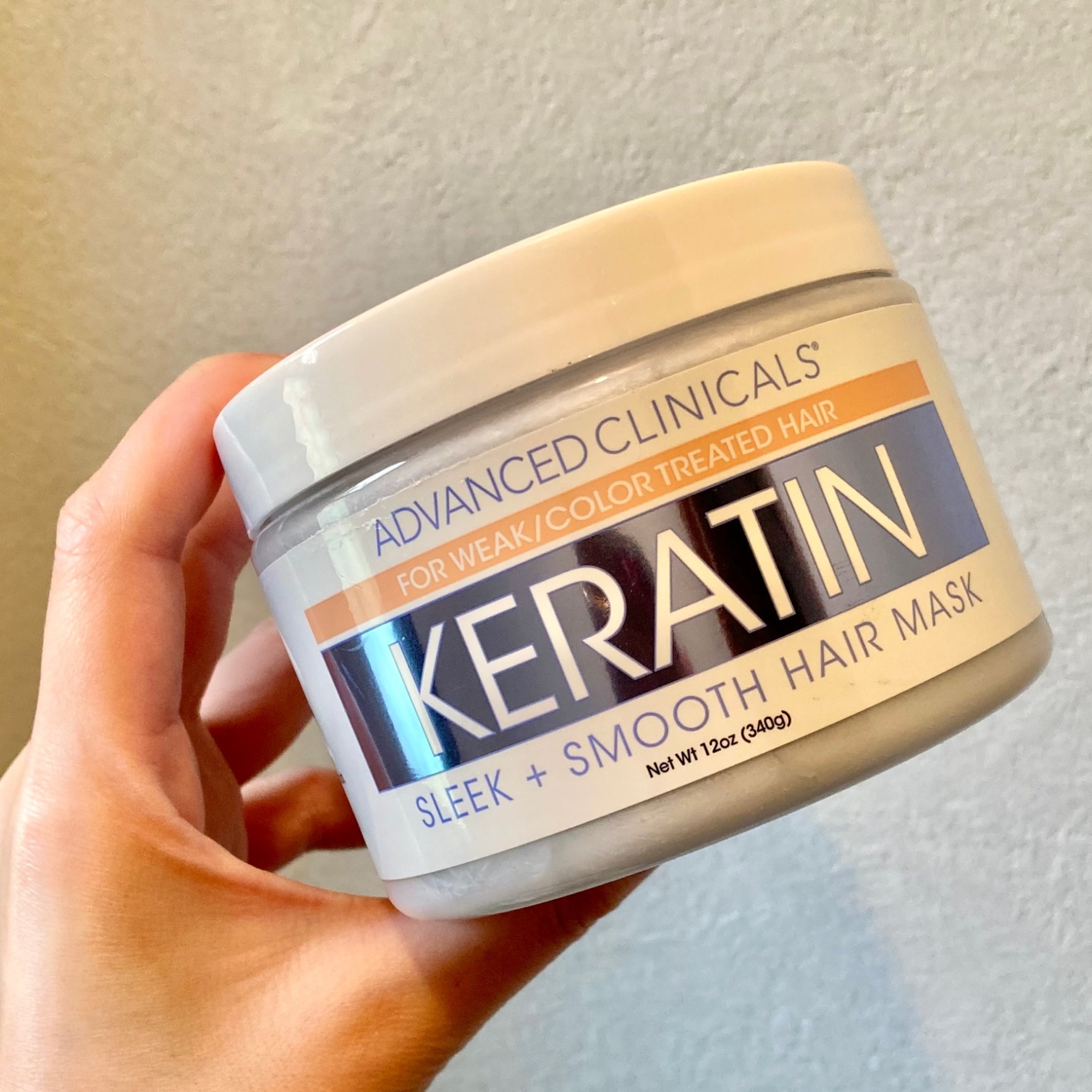 【メーカー協賛ポイントアップ★9月4日20時 11日2時】アドバンスド クリニカルズ ケラチン ヘア リペアマスク 340g (12 oz