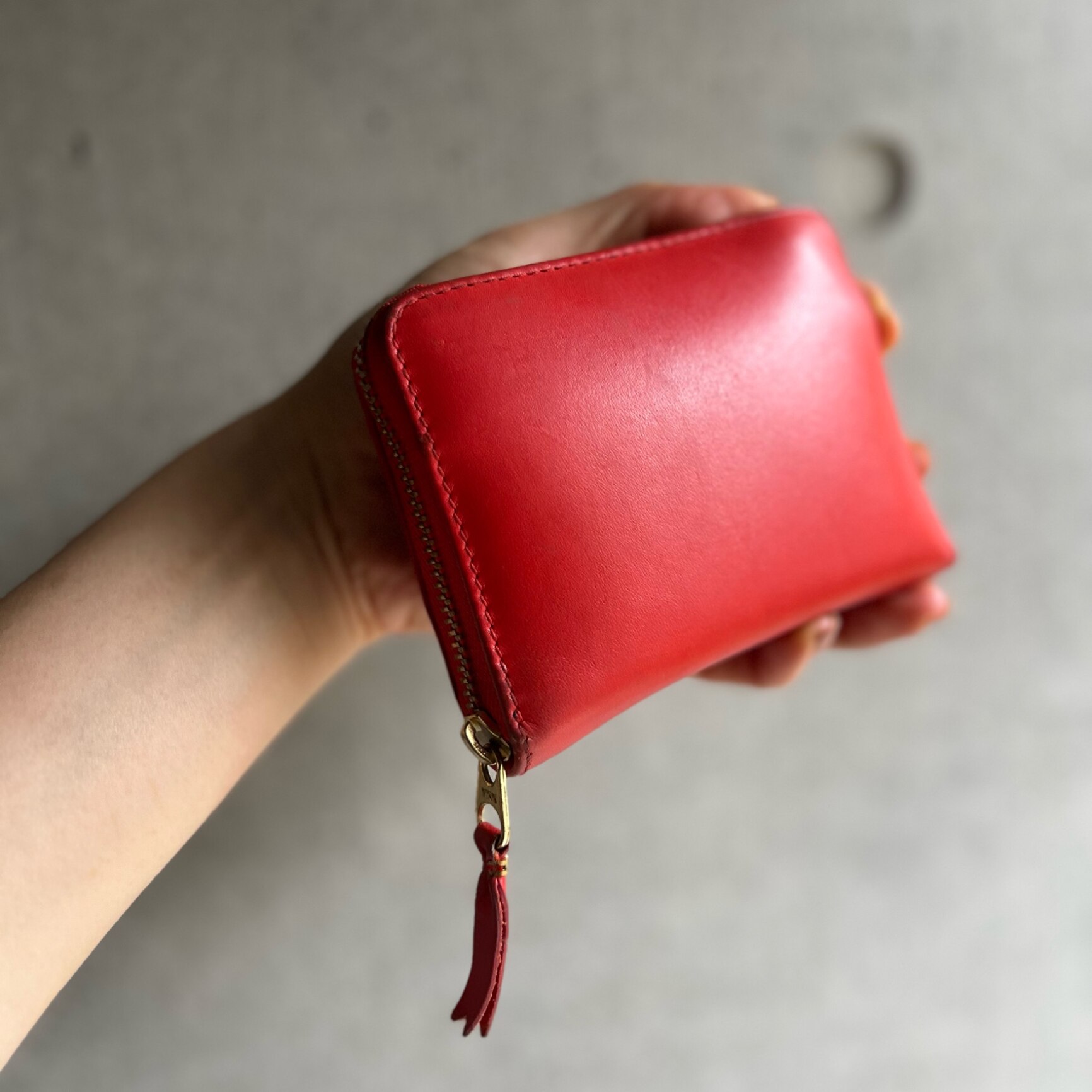Wallet COMME des GARCONS ウォレット コムデギャルソン 二つ折りZIP財布 ARECALF アレカルフ SA2110 - メイン画像 2