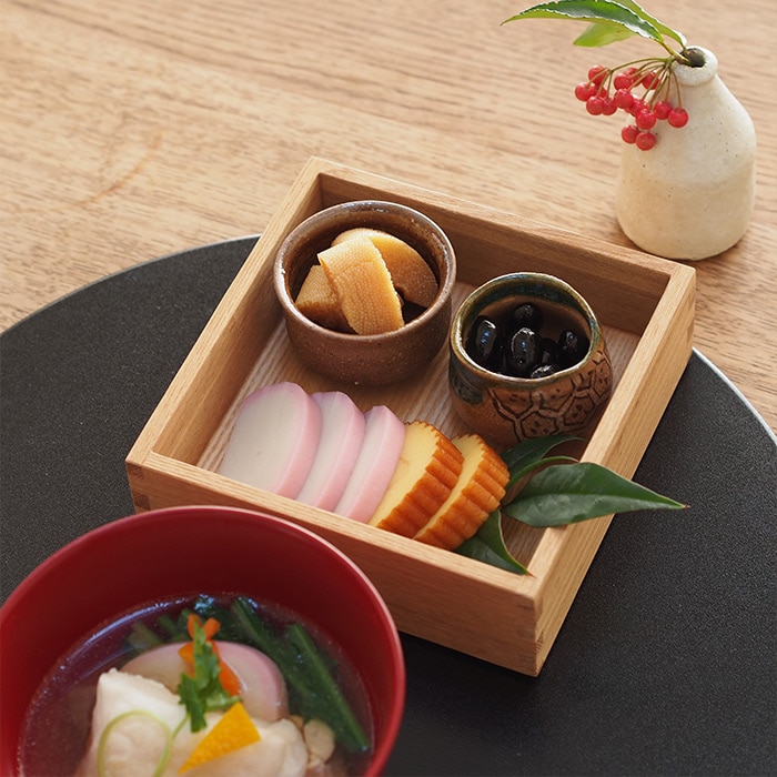 30日限定 クーポン対象】松屋漆器店 白木 5寸三段重 内白木 / お重