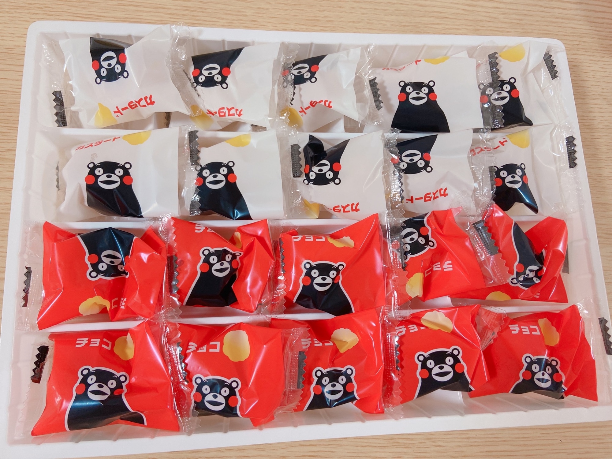 くまもとひとくちだもん・ふんわりプチシュー・20個入・個包装】くま