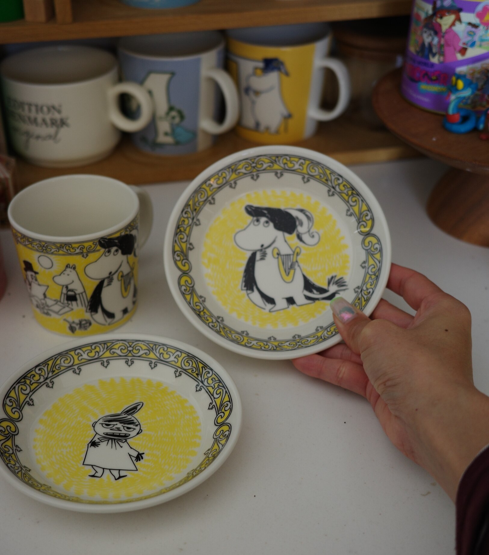 【スコープ特注】アラビア / ムーミン プレート15cm オペラ [ Arabia Moomin Opera 限定 ムーミンアラビア ]