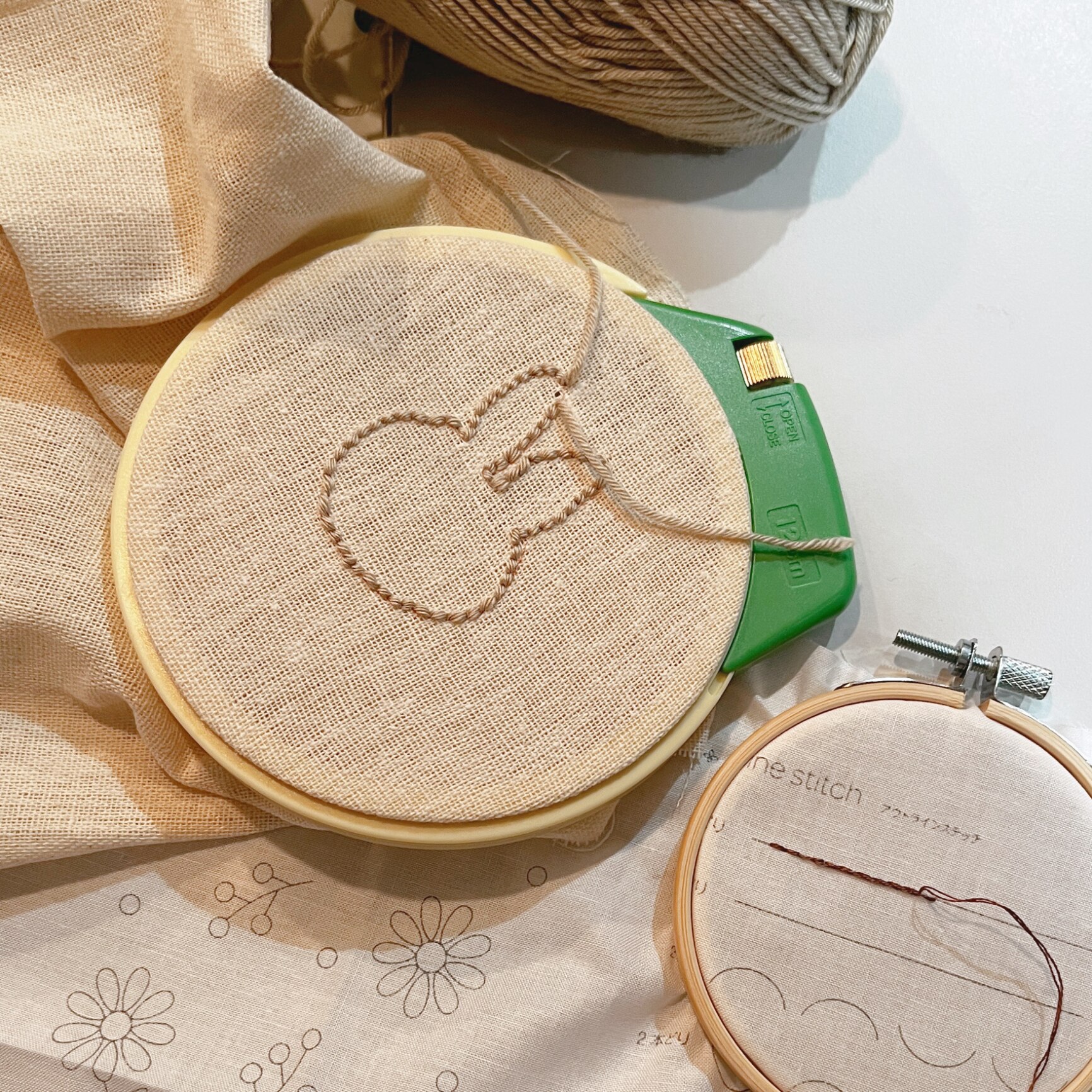 フリーステッチングニードル クロバー【刺繍 パンチニードル