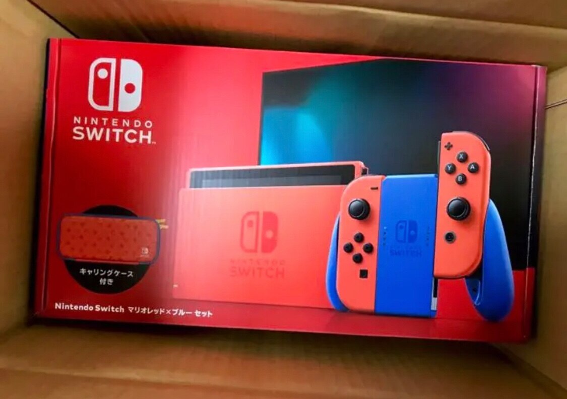 一番の贈り物 Nintendo Switch セット マリオレッド×ブルー その他 