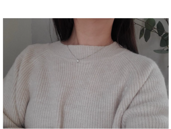 シルバーネックレス　超美品　45センチ　（N♡） 4℃エターナルシルバー ハート ネックレス（ネックレス）｜4