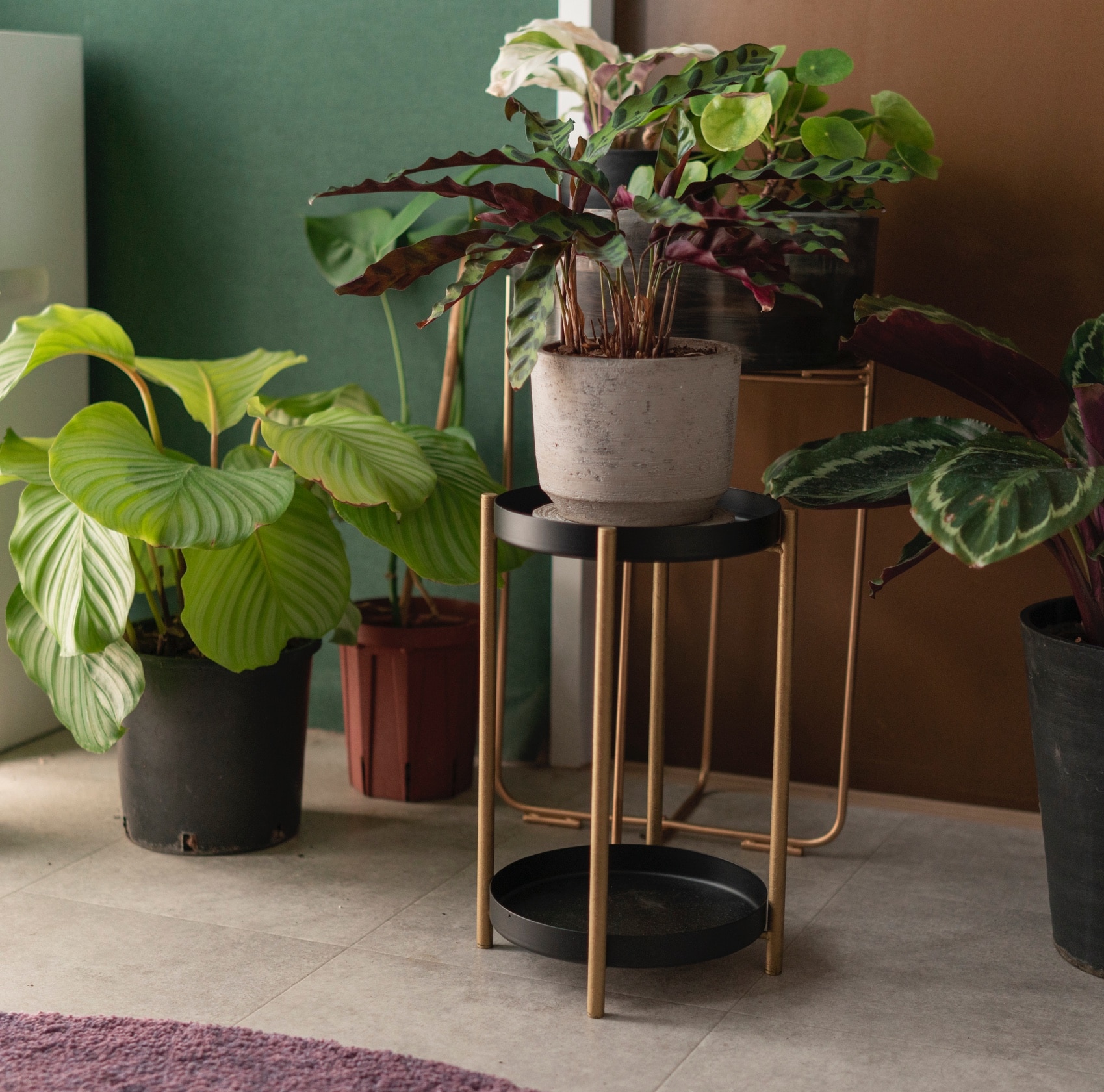 IKEA イケア オリヴブラード プラントスタンド 室内/屋外用35 cm