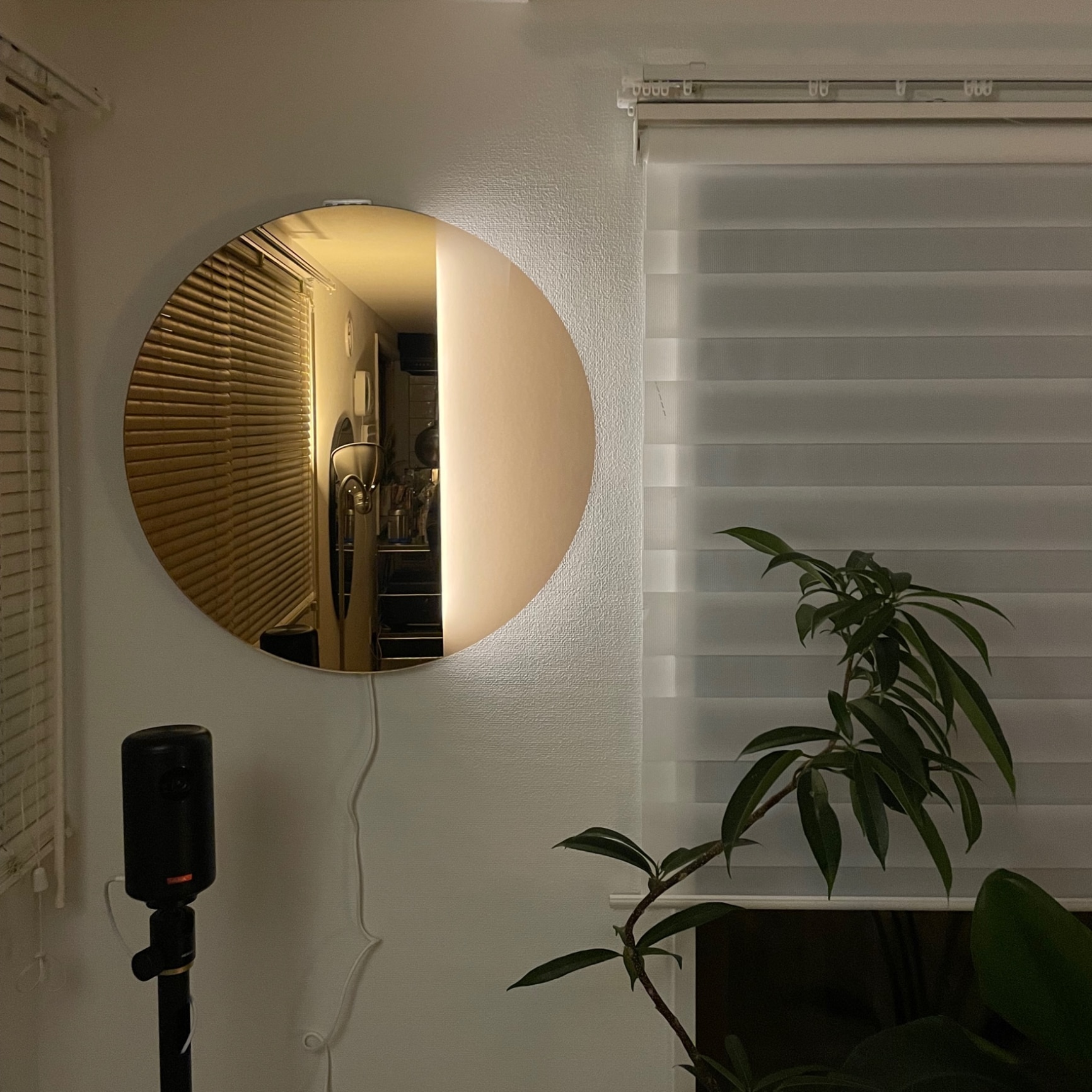 IKEA】VARMBLIXT ヴァルムブリクスト LEDウォール/ミラー ランプ, 調光 