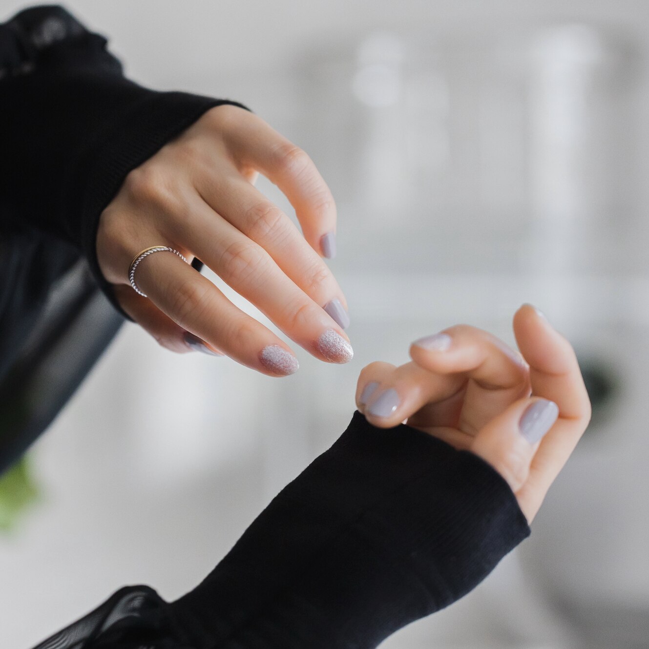 NAILS INC BIODEGRADABLE Sloane Square Sparkles ネイルズ インク ネイル マニキュア・ネイルポリッシュ