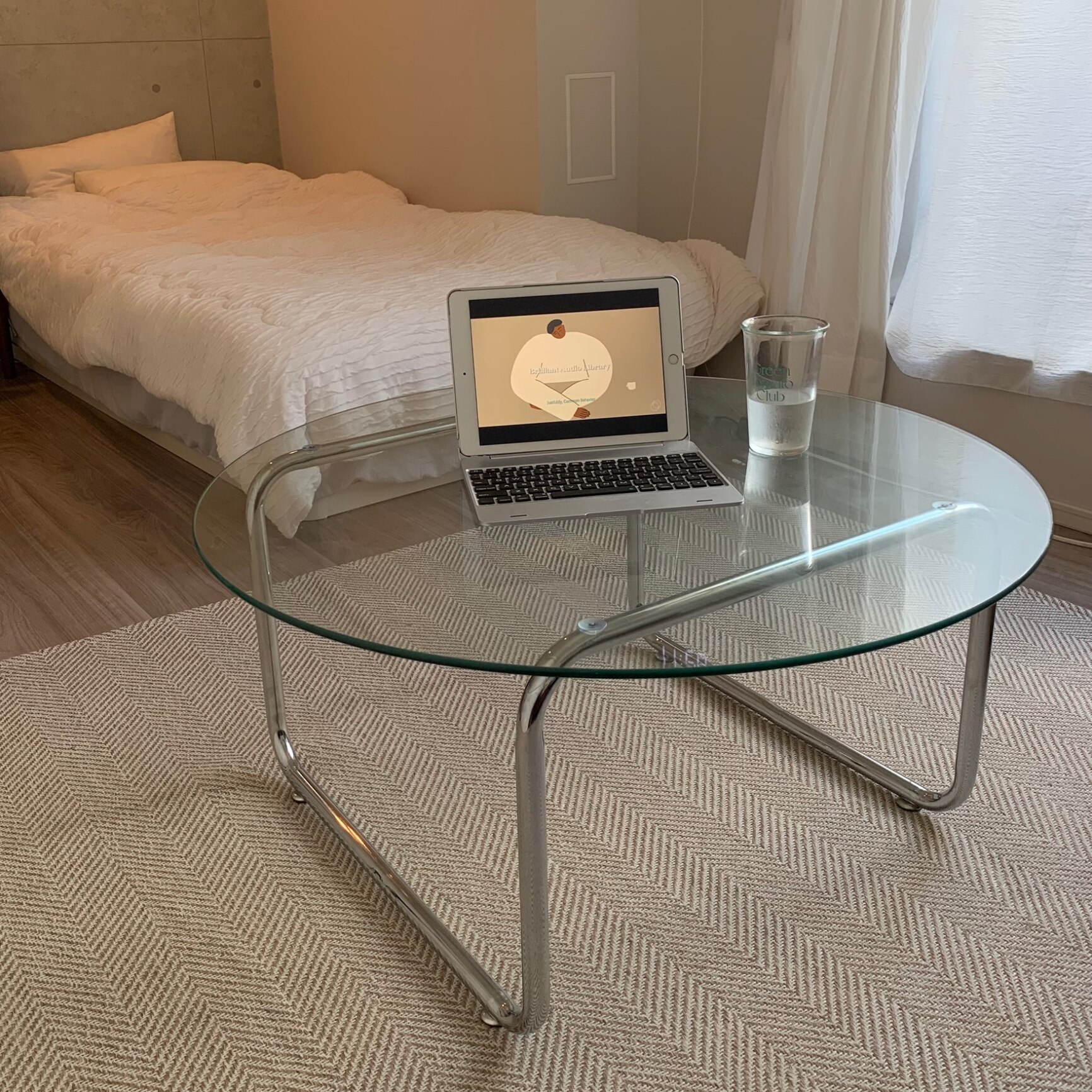 美品✨稀少デザイン❣️バンブー格子×ガラス天板テーブル ローテーブル 座卓 楽天市場】籐 ラタンテーブル ガラス天板 WAHOO 角型