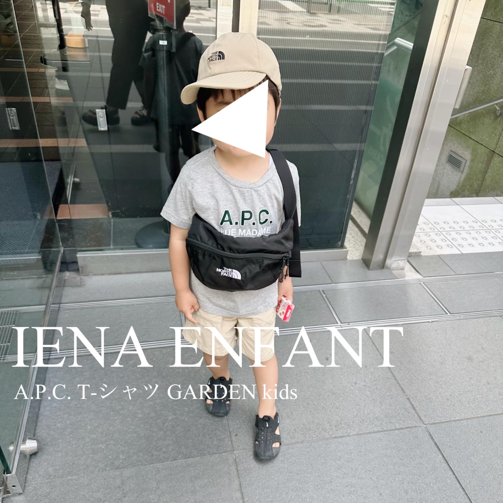 IENA ENFANT 【A.P.C./アー・ペー・セー】T-シャツ GARDEN kids(110cm