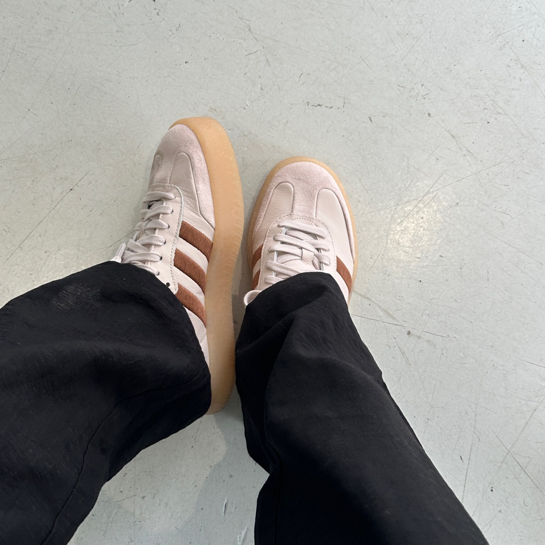 adidas SAMBA　レディーススニーカー　ほぼ未使用　23CM ほぼ新品】adidas Samba スニーカー 23cm - メルカリ