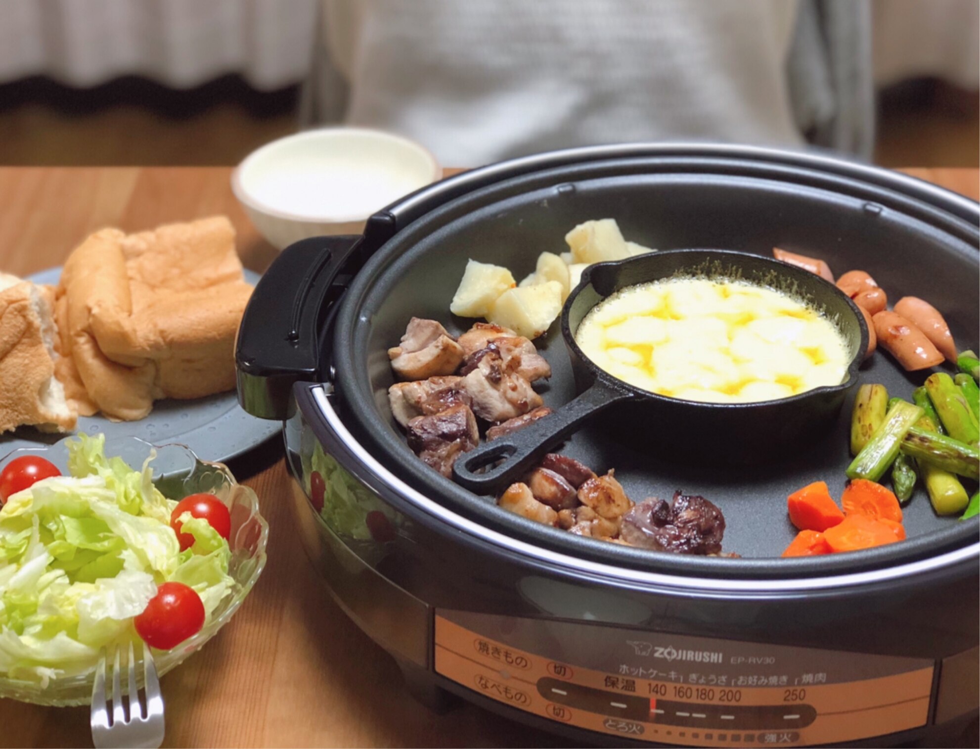 象印EP-RV30-TA [グリルなべ あじまる 1台4役 5.3L ブラウン]