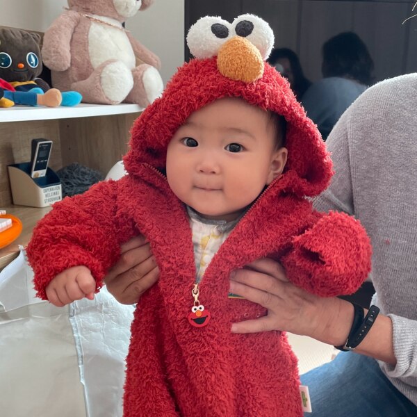 SALE／30%OFF】gelato pique 【SESAME STREET】【BABY】エルモ 