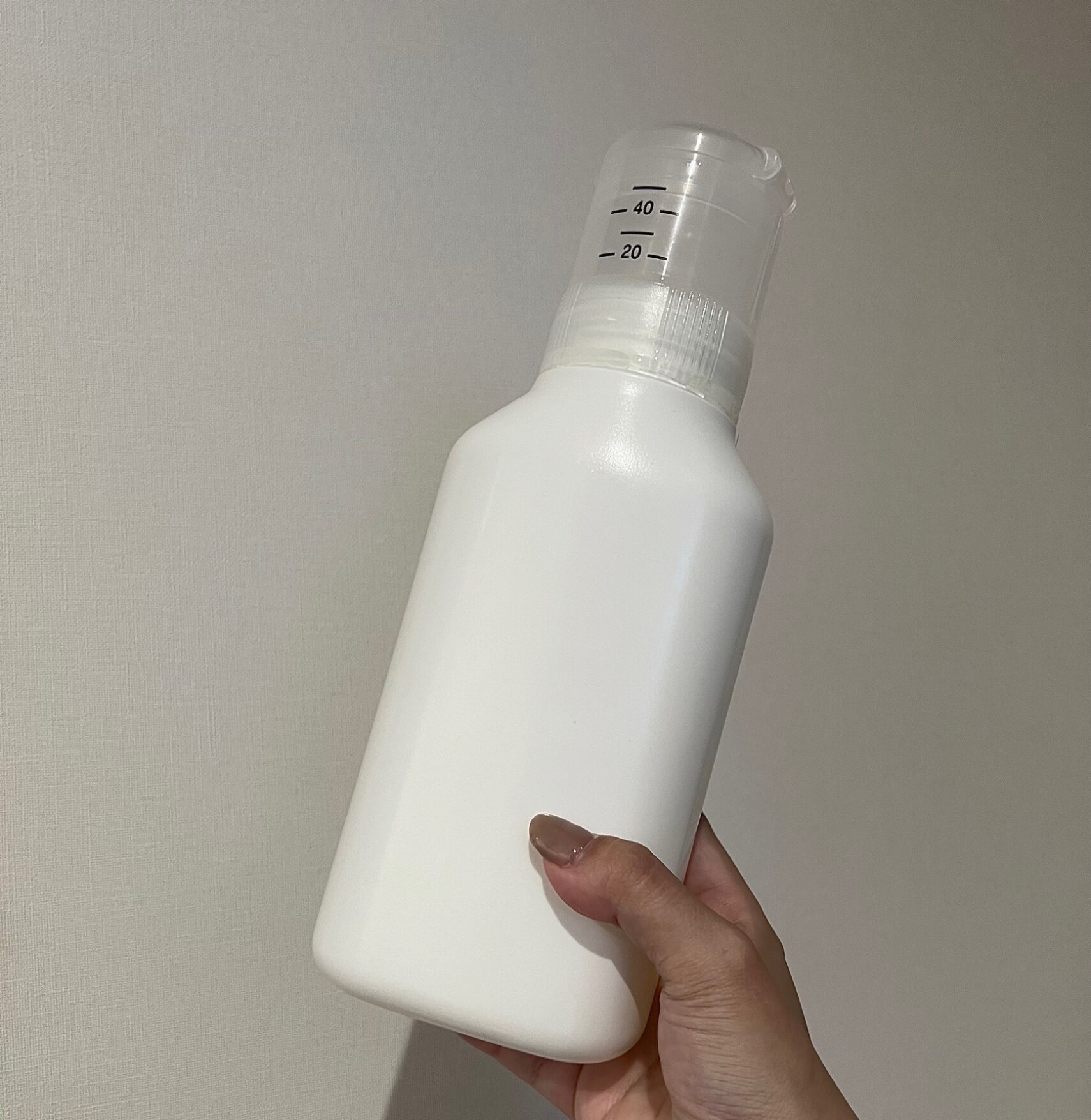 レック 押して 計量 洗剤ボトル 液体洗剤用 デザインシール付き